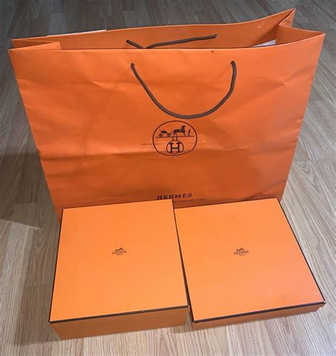 hermes packaging bag